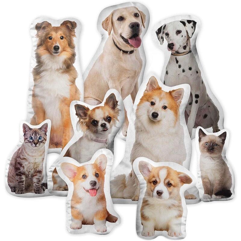 Product Introduction of Double Sided Cat Custom Dog /Custom Pet Baby / Customised Pillow Gift 0