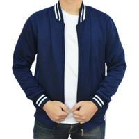 Gambar Jemssky - Jaket Varsity Resleting Pria Jaket Baseball Pria Jaket Jaket Distro Unisex Outwear Daily Marun - Hitam, M dari Jemssky_NEW Kota Administrasi Jakarta Pusat 5 Tokopedia