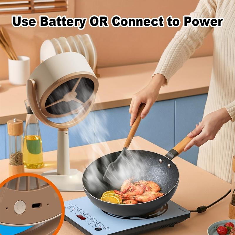Product Introduction of [Trả tiền khi giao hàng] VNNETLAN máy hút mùi，Máy Hút Khói Để Bàn Pin 1000W, 4000mAh Máy hút khói 14