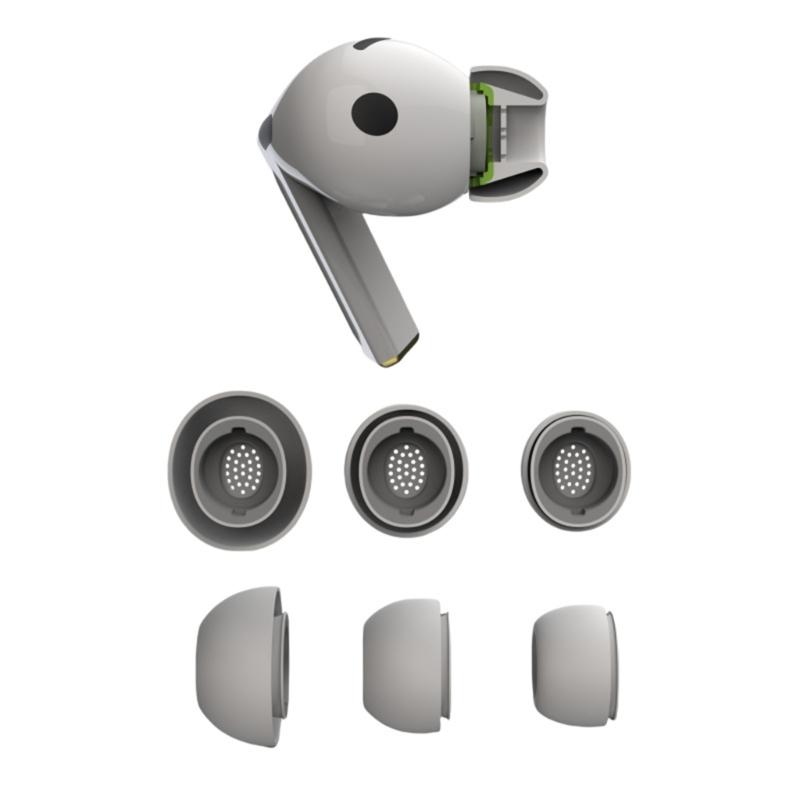 Enhances Sound Isolation Ear Tips Ear Plug for Samsung Buds 3Pro Fit Silicone Eartips Comfort Fit Ear Tips Replacement 1
