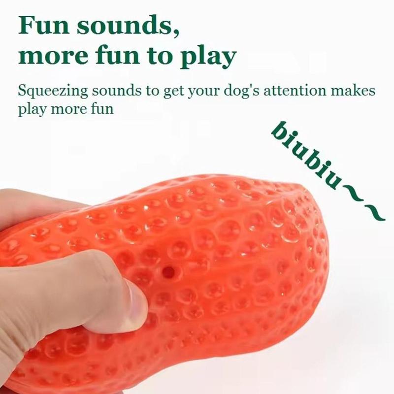 Product Introduction of Milk Peanut Pet Dog Chew Toys Dog Soundable Peanut Milk And Puppy Resistance Dog Toys Products V5O7 21