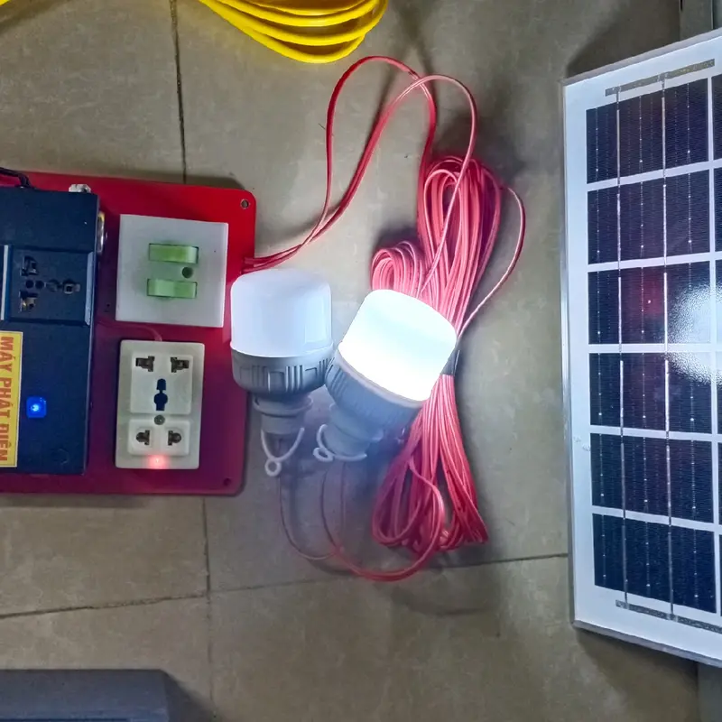 Máy phát điện năng lượng mặt trời mỗi ngày nắng cung cấp 140w 4