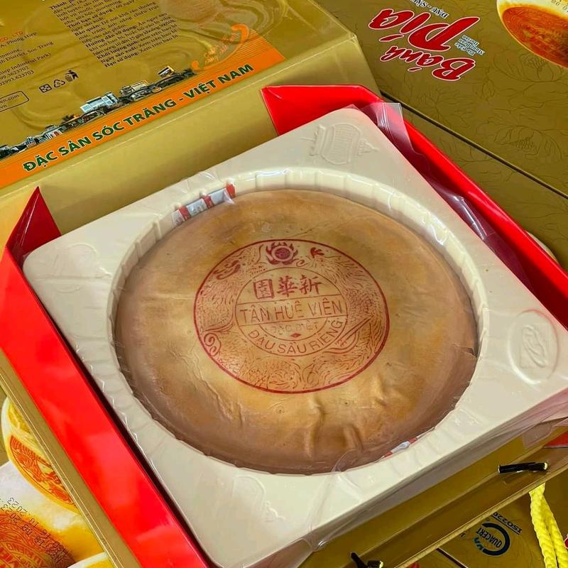 Bánh Pía Sóc Trăng Siêu To 8 Trứng Tân Huê Viên - Snack, Food - Sen, Chua Thức Ăn Cake crepe 1