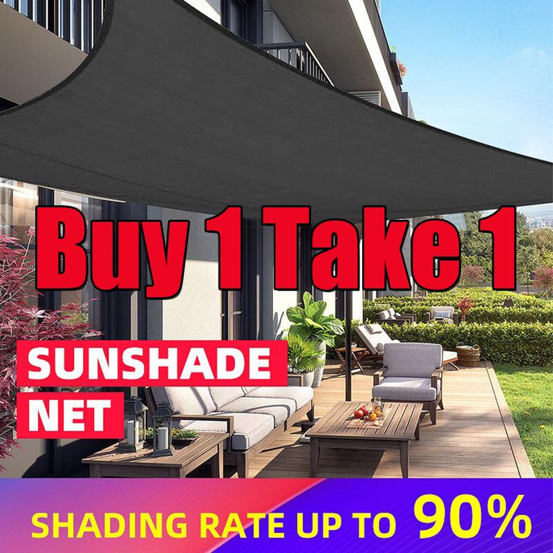 （Buy 1 Take 1）Sun Shade Waterproof Outdoor Net Shade Outdoor Waterproof Sunshade Net Sun Shade Net Uv Protection Sunshade Net Heavy Duty Japan Sunshade Net Waterproof Sun Shade Net Heavy Duty Weather Net Japan Black Smart Buy Sun Shade