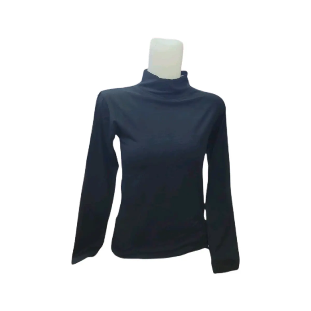 Mangset polos pake leher jumbo premium warna hitam, krem,putih