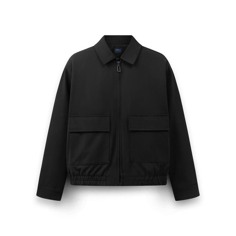 Áo khoác Jacket Pocket basic vải umi dày dặn co giãn thoải mái ít xù nhăn  - Menswear 3