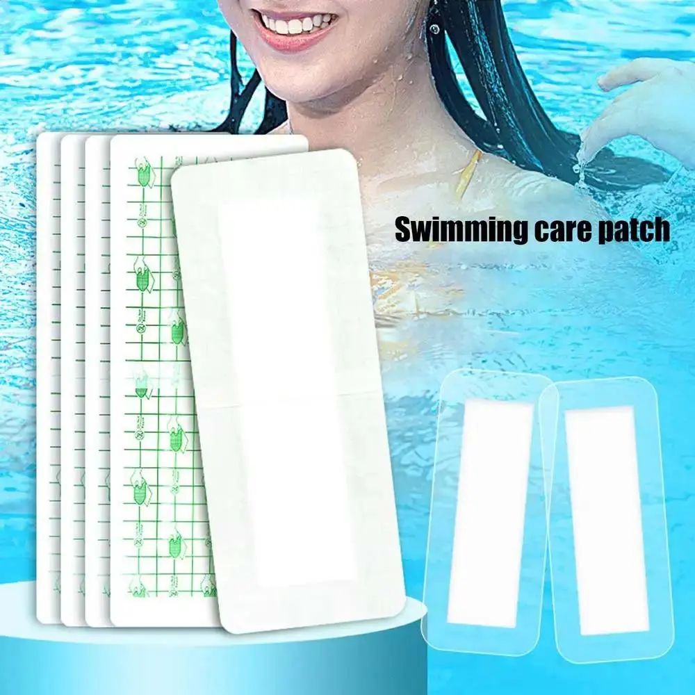 Skin Protective Swimming Invisible Private Sticker Dirt Protection Seamless Swimming Fixation Tape Transparent Friendly Nursing