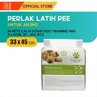 Gambar M-Pets 5 Layer Calm Down Dog Training Pad 33x45 Cm/ Latih Pee 100 Pcs dari M-Pets Volk Pets Indonesia Kota Tangerang 3 Tokopedia