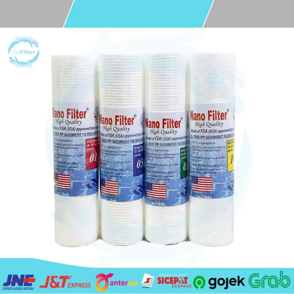SEDIMENT FILTER AIR NANO 10” / CATRIDGE FILTER AIR NANOTEC 10 INCH ...