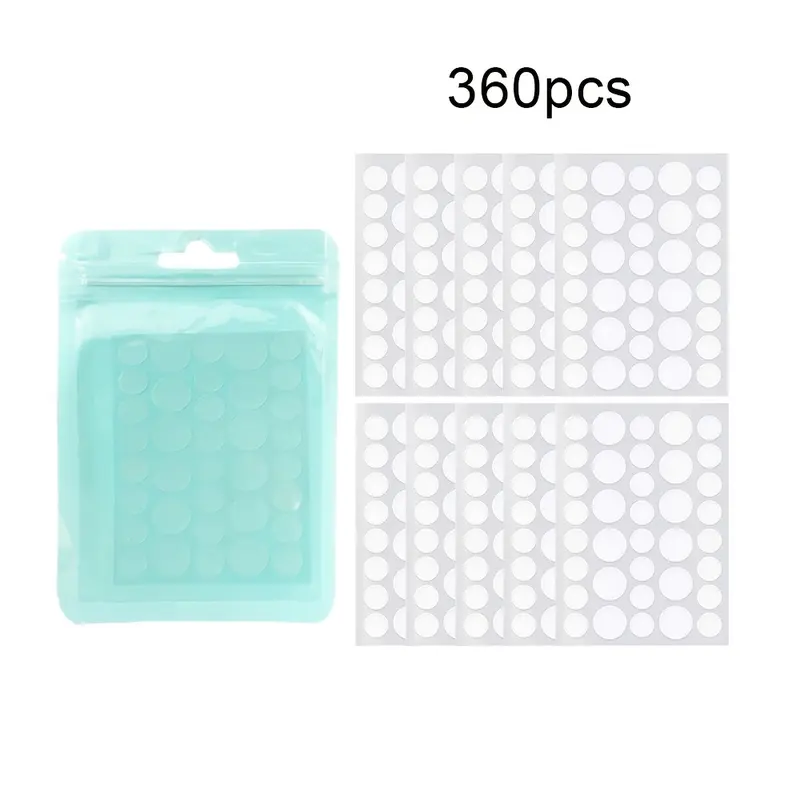 Miếng Dán Che Khuyết Điểm Trên Khuôn Mặt, 180 / 360 Chiếc, Miếng Dán Che Khuyết Điểm Vô Hình, Cầm Tay Và Dễ Sử Dụng, Dụng Cụ Chăm Sóc, Thích Hợp Để Sử Dụng Hàng Ngày Trước Khi Trang Điểm, Dụng Cụ Chăm Sóc Da Mặt, Quà Tặng Giáng Sinh 4