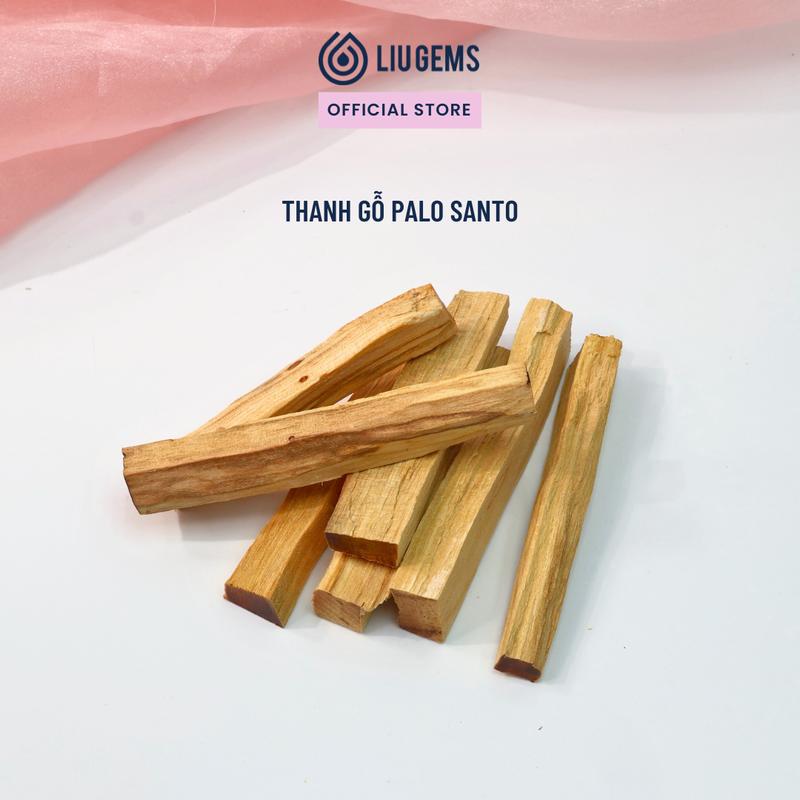 Palo Santo Gỗ Trắc Xanh Liugems Xông Nhà, Thanh Tẩy Đá Phong Thủy Và Không Gian Sống PK35