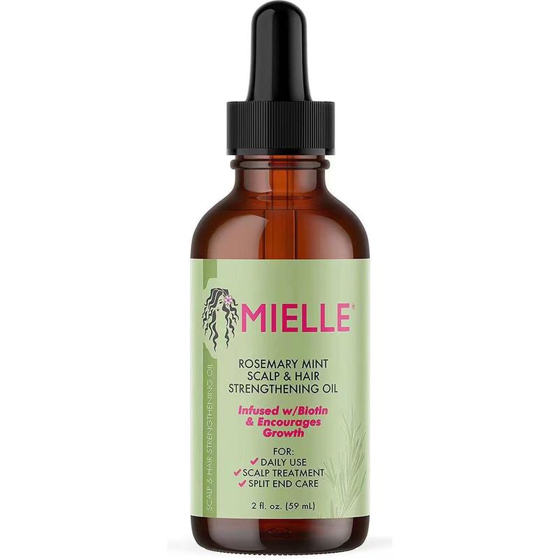 Product Introduction of Mielle Rosemary Mint Strong Hair Care Essential Oil 59ml Hair Essential Oil 59ML Silky and Smooth Improves Dry and Frizzy Hair Repairs Damaged Hair Hair Care Essential Oil 0