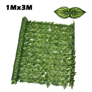 1M x 3M/50CM*3 M Daun plastik rambat dinding/Daun Dinding semangka/ Daun artifisial /daun rambat plastik 10 meter/daun rambat 3 meter/daun rambat dinding/ Daun dekorasi
