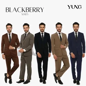 Setelan Jas Formal List Polos Jas Wisuda Jas Nikah Pria Stelan Jas Dan Celana