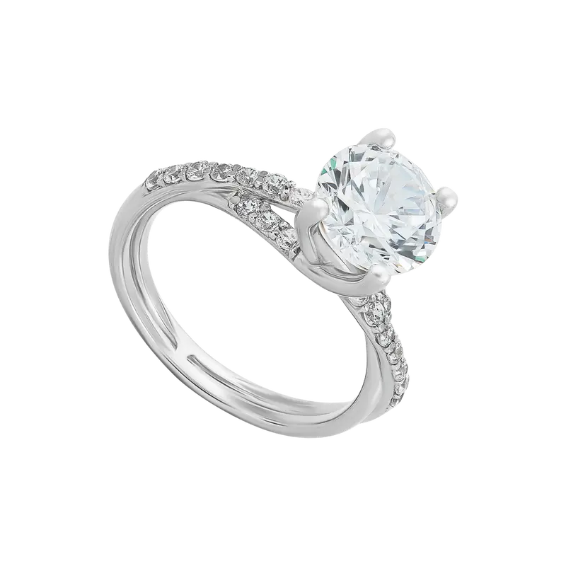 Nhẫn bạc đính đá PNJSilver XMXMK000157 0