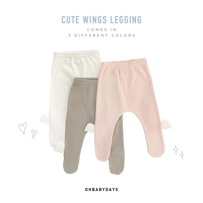 OHBABYDAYS Cute Wings Legging 0