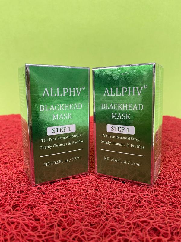 Masker komedo AllPhv Blackhead Remover Mask Step 1 & Step 2 (Masker pembersih komedo) Treatment 3