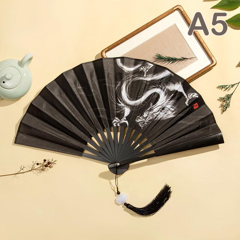 Product Introduction of Quạt Gấp, Phong Cách Trung Quốc Và Nhật Bản Mới, Chuôi Gỗ, Quạt Khiêu Vũ Cổ Điển Tua Rua Thanh Lịch, Quạt Nữ, Quà Tặng Thủ Công Nghệ Thuật Tiệc Tùng, Bộ Trang Trí Nhà Cửa 21