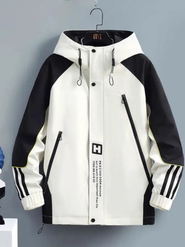 Áo Khoác Dù DERERRO Logo Bomber Nam Nữ Ulzzang Form Rộng Nam Nữ Năng Động Cực Ngầu Menswear Tay Dài Jacket Xanh Đen 0