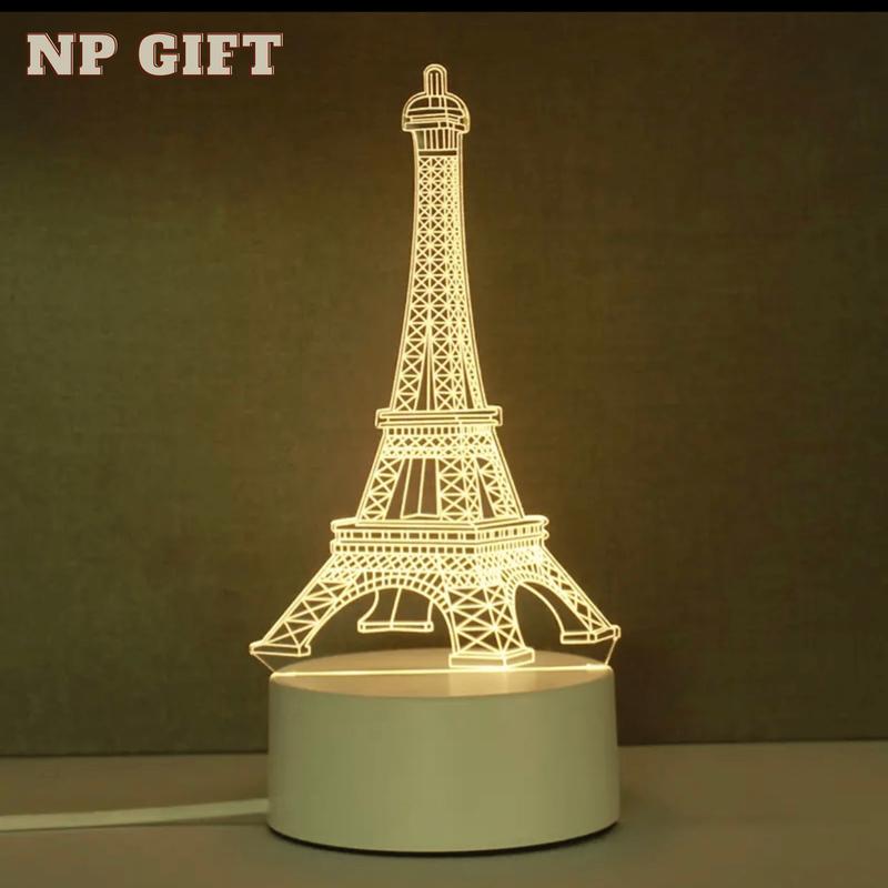 Đèn ngủ khắc hình 3d - đèn để bàn trang trí phòng ngủ - đèn led decor trang trí nhà cửa - quà sinh nhật ý nghĩa