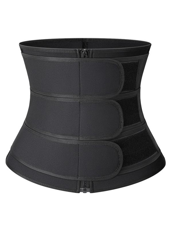 Women's Velcro Waist Trainer, High Stretch Zipper Waist Cincher, Tummy Control Body Shaper, Women's Shapewear for All Seasons 5