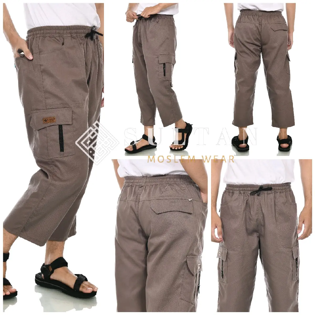 Celana Sirwal Pria Dewasa Tactical M L XL XXL  JUMBO STANDART Bahan Katun Driil Tebal Halus Sirwal Tactikal aventure Dewasa