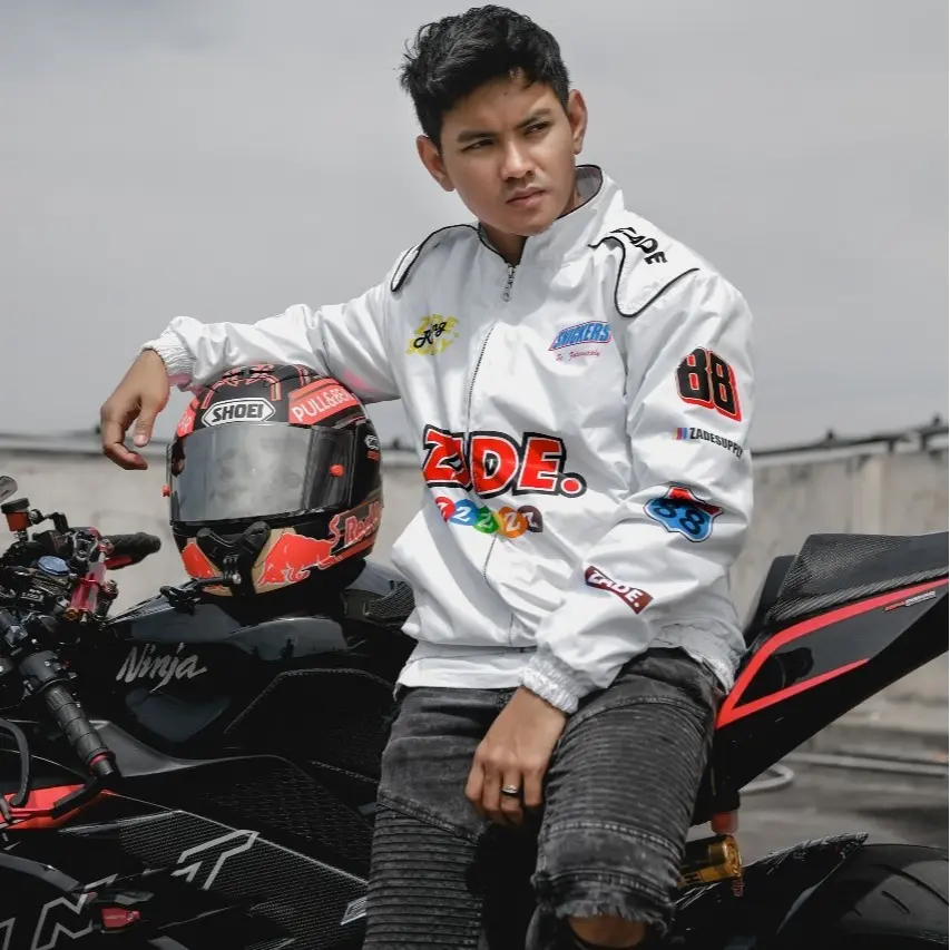 Kqa Jaket Nascar Zade Team Original / Jaket Racing Nascar / Jaket Motor Pria