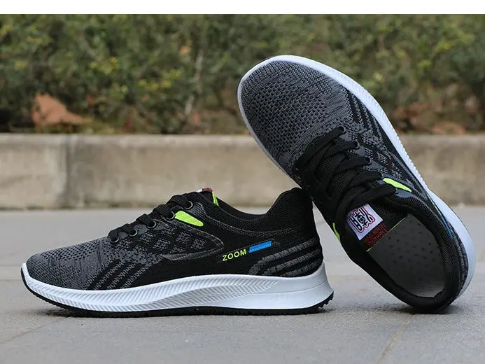 Giày Sneaker thể thao nam đế cao su thoải mái khi vận động G529 Đế Bằng Shoes Leather 7