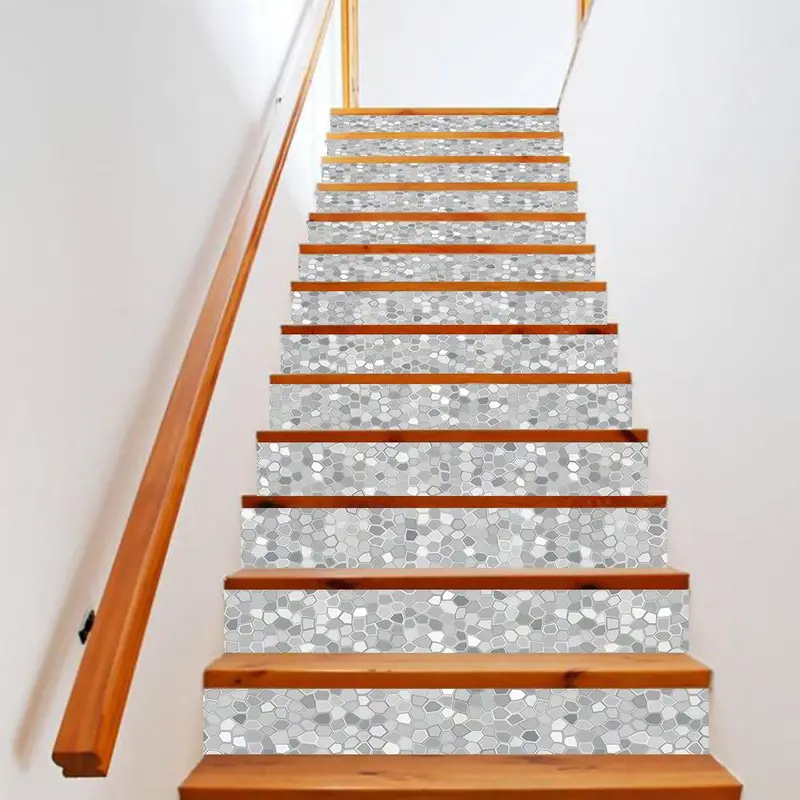 Stair Sticker, Tile Sticker, Peel and Paste Stair Sticker, Waterproof Removable Wall Sticker, Wall Decal 8