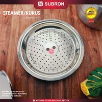 Gambar SUBRON Steamer Alas Kukus Besar 34cm Tebal Tatakan Kukusan Wajan Panci Stainless Gambar Steel - - dari SUBRON KITCHENWARE Kab. Bandung 1 Tokopedia