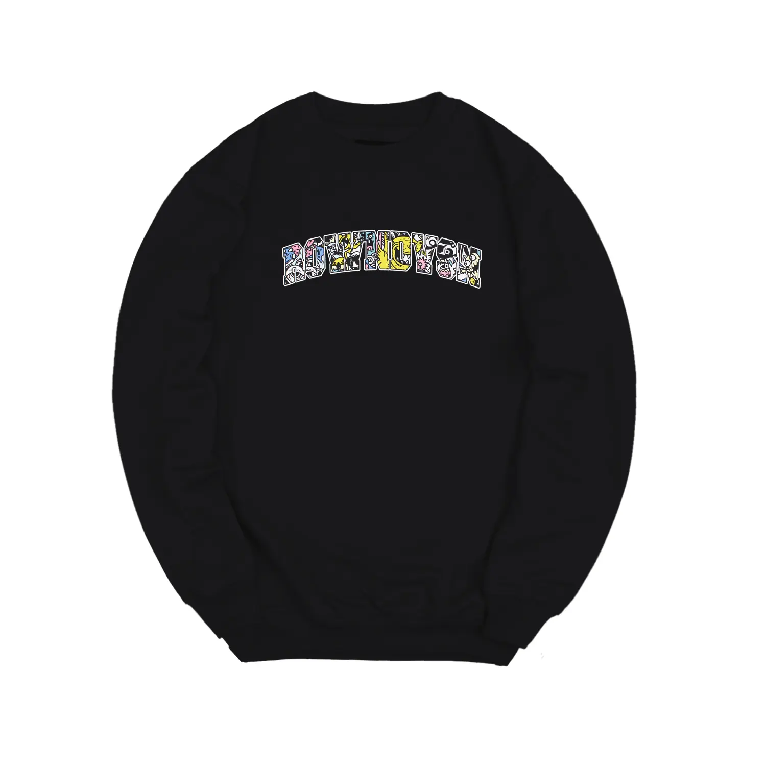 Rown Division Sweater Ultimate Black Fleece