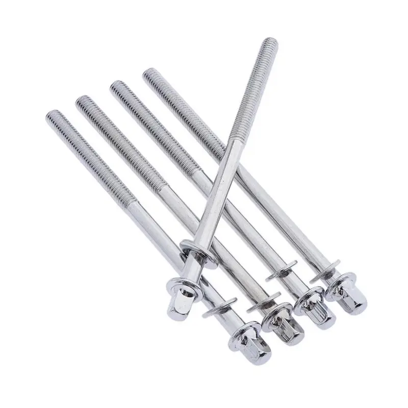 Thanh Căng Trống, Bộ 5 Cái, Kích Thước 108mm x 6mm, Thích Hợp Cho Tom Và Snare, Được Sử Dụng Để Xây Dựng Và Sửa Chữa 3