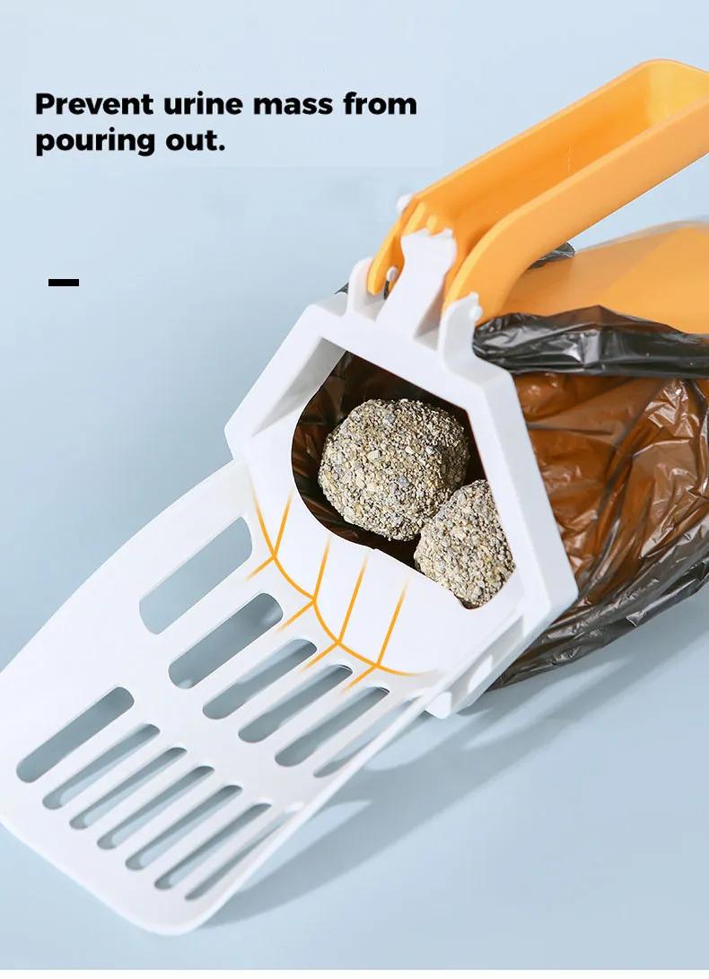 Product Introduction of Cat Litter Shovel Scoop for Cat Filter Clean Toilet Garbage Picker Cat Supplies Accessory Cat Litter Box Cats Pet Products 13