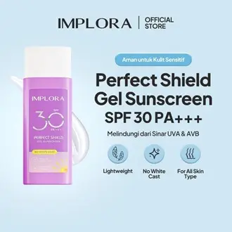 IMPLORA PERFECT SHIELD GEL SUNSCREEN SPF30 PA+++ 50ML Extract Facial 4