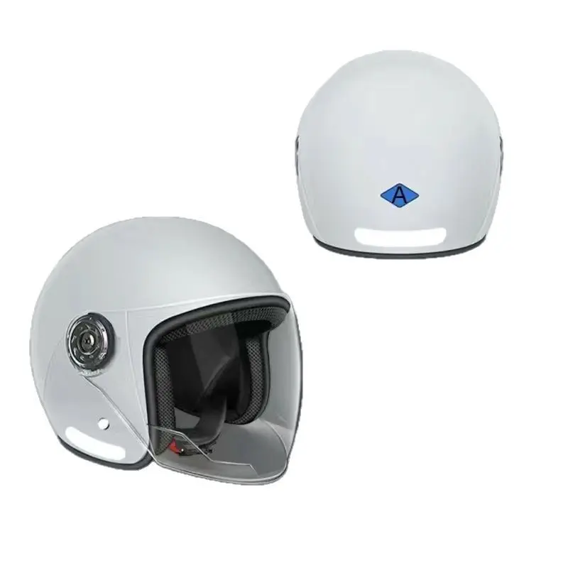 20253C National Standard Certified Electric Vehicle Motorcycle Helmet for Autumn and Winter, All-Season Rainproof and Windproof, Shockproof and Warm, Unisex Safety Helmet