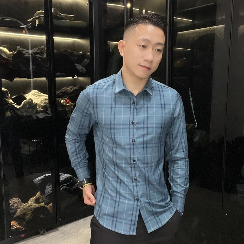 Product Introduction of Sơmi kẻ ô k01 của nhà DUMIMAN Áo Menswear 5