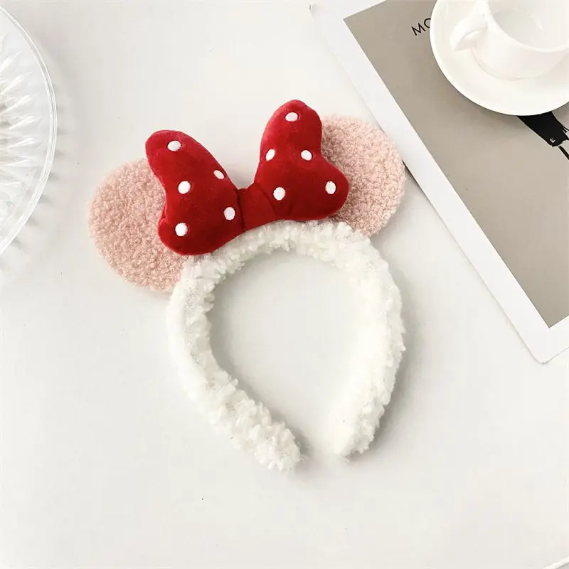 BD055 BANDO BULU MOTIF PITA  MINNIE MOUSE LUCU BANDO FASHION LUCU 2