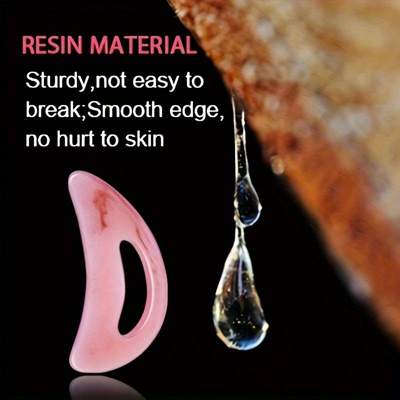 Product Introduction of 1pc Gua Sha Massage Tool With Handle, Resin Larger Gua Sha Scraping Tool, For Back Neck Face Leg Massage 8