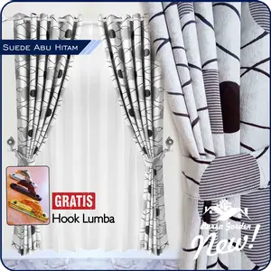 Gorden Gordeng Murah Terlaris Hordeng Blackout zakat Bludru Gorden Pintu Blackout Tirai Jendela Minimalis Gordyn Fyp