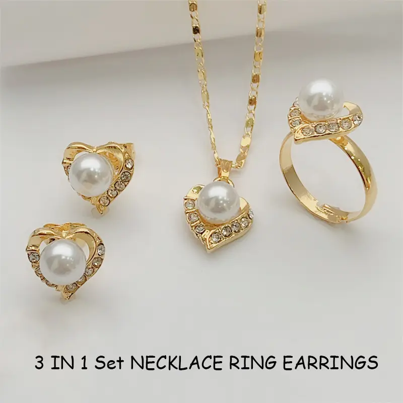 Phụ Kiện Vòng Cổ, Nhẫn, Hoa Tai, Thép Không Gỉ Mạ, Thời Trang Thiết Kế, Dành Cho Nữ 0