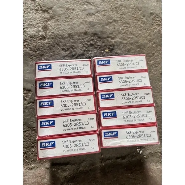 Vòng bi 6305 mới hàng rẻ có hộp KT: (25x62x17mm) 1