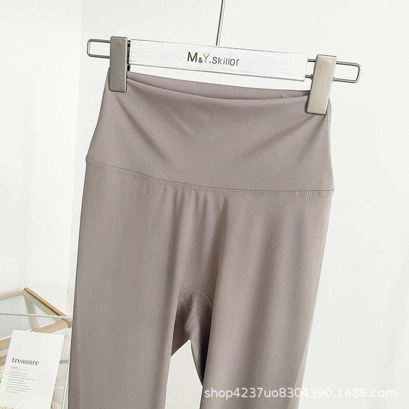 Product Introduction of Quần tập gym,yoga,pilates legging nữ vải Lulu cao cấp bản eo 9p thun mềm mát gen bụng QC(có sẵn) 37