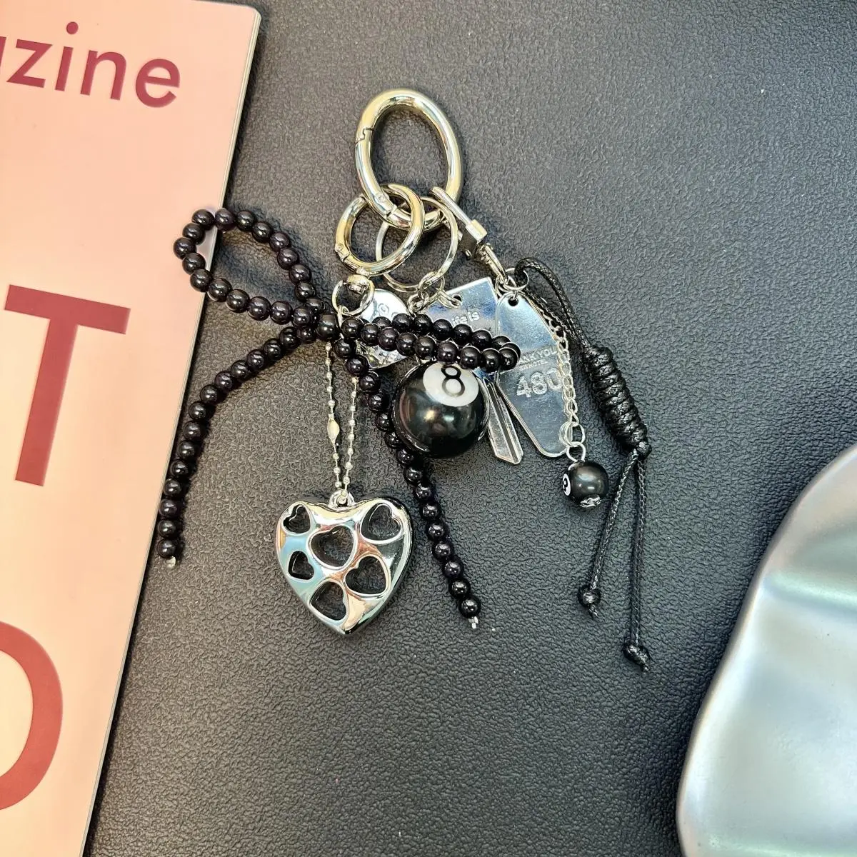 Butterfly & Heart Design Phone Chain, Cute Phone Lanyard, Phone Strap for Women & Girls, Fashion Phone Accessories for Daily Use