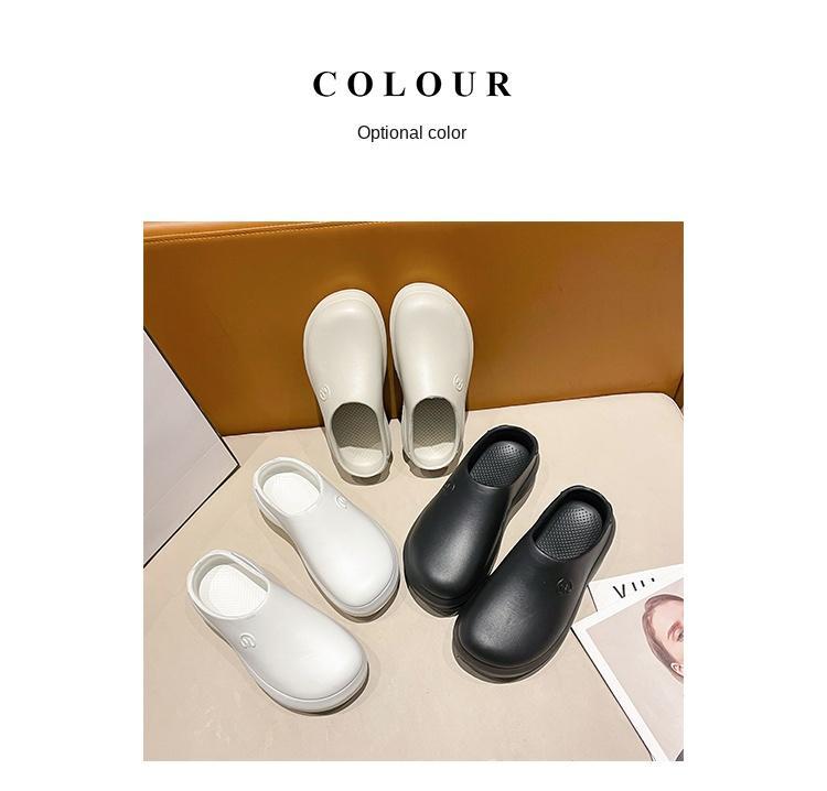 Product Introduction of Dép Baotou Đế Dày, Dành Cho Nam Và Nữ, Nhẹ, Không Trơn Trượt, Tăng Cường Thể Thao Thoải Mái, Hàng Mới Về Mùa Hè 2024, 88-81 24