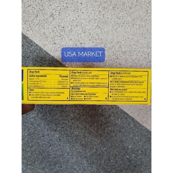 Kem bôi trĩ PREPARATION H HEMORRHOIDAL CREAM 26g giảm các khó chịu hậu môn trực tràng của Mỹ 7