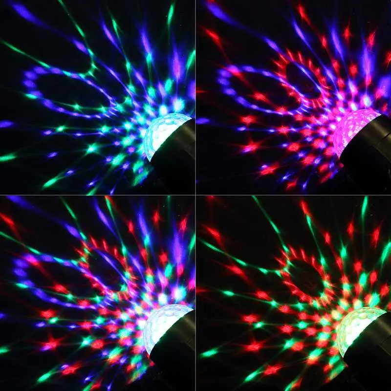 Lampu Disco Putar Lampu Disco RGB Merek TaffLED Cocok Untuk Acara Pesta, Pertemuan, Arisan, Dan Lain-Lainnya 3
