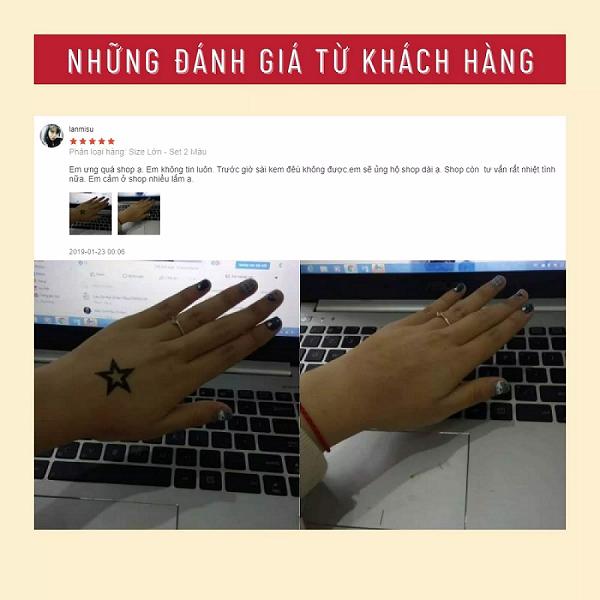 Miếng dán che hình xăm Sakura Nhật Bản dán che khuyết điểm, chống nước, siêu mỏng 4