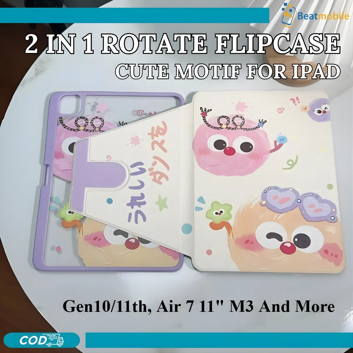 Case Gen 10/11 Lucu Case Lucu for iPad Air 6/7 11" Mini 6/7 8.3" iPad Pro 11inch M2/M3/M4 Air 8 Air 13 2026 Acrylic Smart Auto Lock And Wake Case
