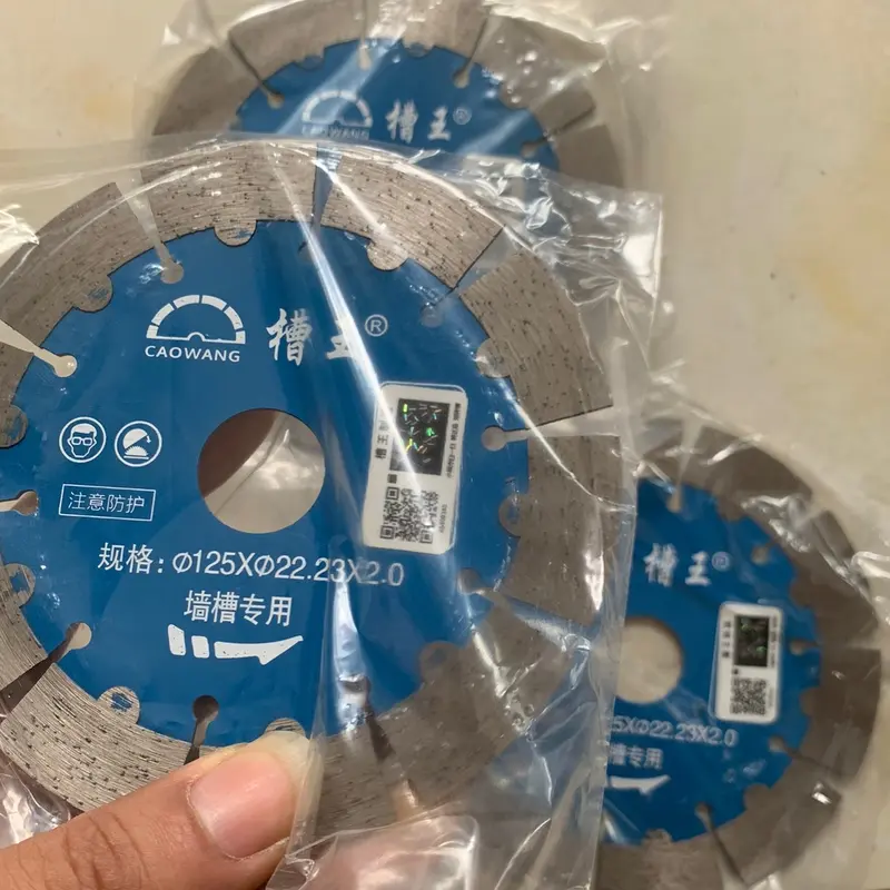 Lưỡi cắt bê tông 125 cho máy cắt tường 5 lưỡi hàng chất lượng 1