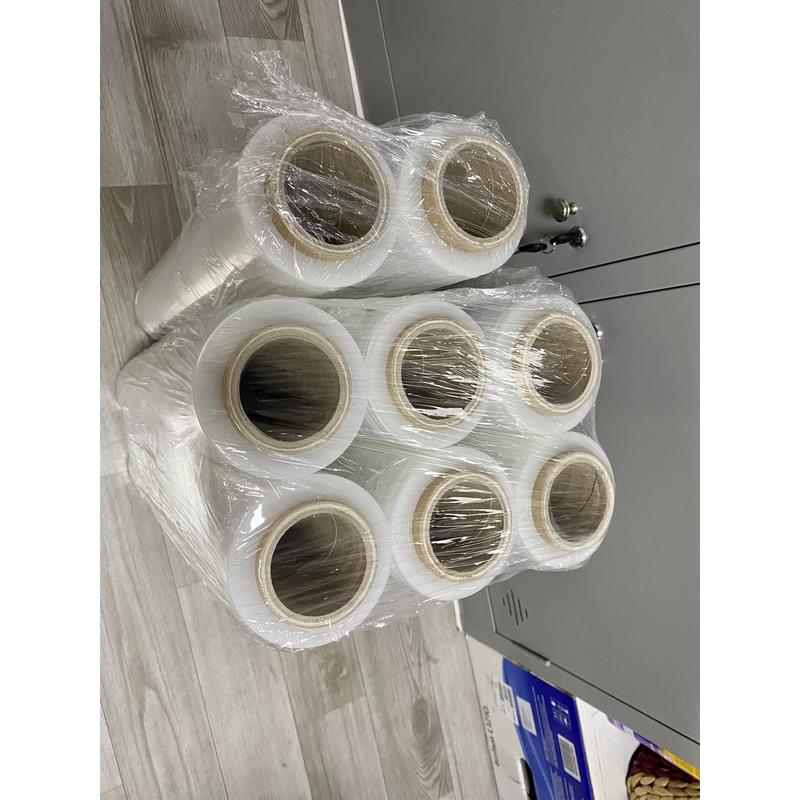 Màng PE Trắng 2kg khổ 50cm , Màng Co PE Trắng, Màng Nilong Trắng Màng Chít quấn hàng bọc hàng 3